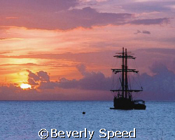 Mystical Sailing Galleon/Grand Cayman's Jolly Roger cruis... by Beverly Speed 